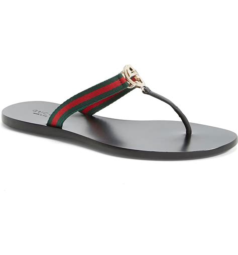 gucci flip flops womens on sale|affordable Gucci slides.